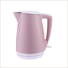 Boil Dry Protection Double Wall Electric Kettle ABS Plastic  Water Boiler Kettle